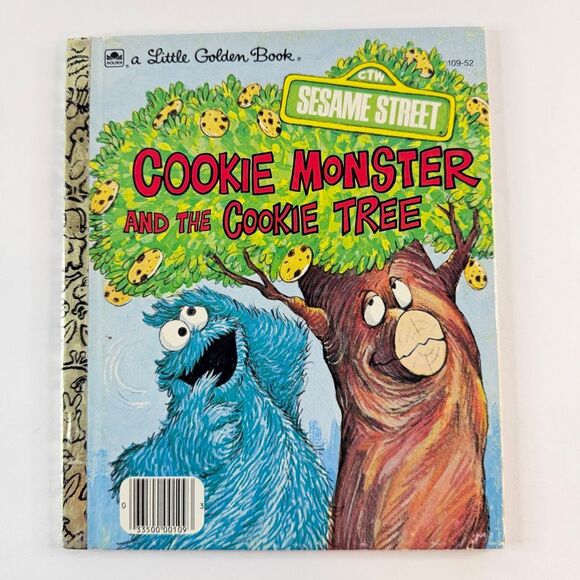 No Brand Other - 2/$6 Sesame Street Cookie Monster and the Cookie Tree book, Little Golden (HC)